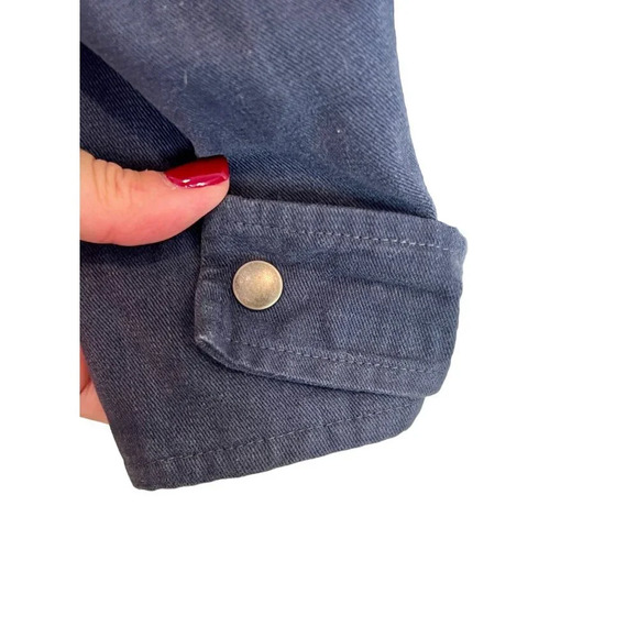 Marine Layer Utility Chore Hooded Zip Up Faded Blue Jacket Size - Size XS - Picture 6 of 7